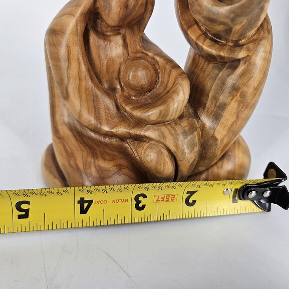 Bethlehem Nativity Products Olive Wood Holy Family Hand Carved Statue Figurine - Picture 12 of 14